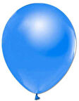 Metalik Mavi Balon 12 İnch 30 Adet