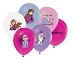 Frozen Baskılı Balon 12 inch 25 Adet