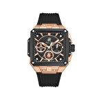Beverly Hills Polo Club BP3742X.851 Erkek Kol Saati | Rose Gold Kasa & Silikon Kordon