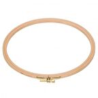 Vidalı Ahşap Kasnak 15.50 Cm