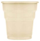 Krem Plastik Bardak 200 cc 10 Adet