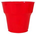 Kırmızı Plastik Bardak 200 cc 10 Adet