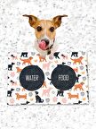 Köpek Kedi Mama ve Eğitim Altlığı Kaymaz Tabanlı