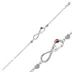 Gümüş Sonsuzluk Love Kadın Bileklik