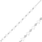 Gümüş Kelebek Kadın Bileklik 