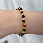 Yetişkin Damla Kehribar Bileklik