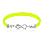 Gümüş Sarı Sonsuzluk Kadın Bileklik