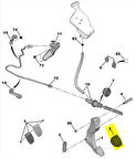 Citroen C4 Gaz Pedal Lastik (2009-2014) 1.6 HDI, 1.4 VTI, 1.6 VTI 213028