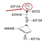 Hyundai Accent Vites Topuzu (2011-2015) 1.4 437113X300RY