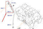 Hyundai Santa Fe Yağ Çubuğu (2006-2015) 2.0 CRDI, 2.2 CRDI 266112F000