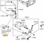 Hyundai Santa Fe Hortum Sogutucu Yağ (2006-2010) 2.2 CRDI 2563027000