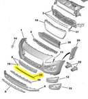 Peugeot 3008 Ön Tampon Bakaliti (2013-2016) 9805243480 1.6 HDI
