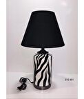 ŞAH ABAJUR ZEBRA BEYAZ SİYAH 210 301