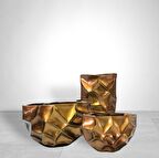 KRİSTAL VAZO GOLD 260 128