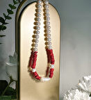 KIZIL HARMONİ KOLYE