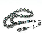 Oltu Taşı Maskot Çeşmi Bülbül İşlemeli Tespih