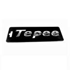 PEUGEOT Tepee Bagaj Yazısı 130mm-25mm