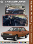 RENAULT 9 BROADWAY Torpido Örtüsü Ön Göğüs Koruma Araca Özel Çatlamayı Önler Kaymaz Kolay Montaj