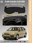 FORD FOCUS 2 (2005-2008) Torpido Örtüsü Panel Torpido Koruma Tam Uyum Çatlamayı Önler Kolay Montaj
