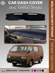 MITSUBISHI L300 (1986-1993) Torpido Örtüsü Ön Göğüs Koruma Araca Özel Tam Uyum Kaymaz  2490