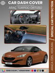 PEUGEOT PARTNER TEPEE (2008-2018) KAPAKLI Torpido Örtüsü Ön Göğüs Koruma Tam Uyum  6545