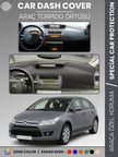 CITROEN C4 (2004-2009) Torpido Örtüsü Ön Göğüs Torpido Koruma Tam Uyum Çatlamayı Önler Kolay Montaj 3966
