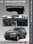 SSANGYONG KYRON (2005-2015) Torpido Örtüsü Ön Göğüs Halı Torpido Koruma Tam Uyum Kaymaz UV Koruma 3973