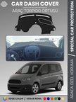 FORD COURİER (2013-2020) EKRANSIZ Torpido Örtüsü Panel Koruma Tam Uyum Çatlamayı Önler Kolay Montaj 6456