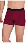 Berrak 6 Adet Bordo Renk Modal Boxer