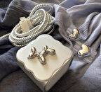 Brokoli Home iPhone 18W/20W Uyumlu Şarj Kılıfı, Şarj Kablosu Örme Aparatı, Kablo Koruyucu Aparatı,Gk