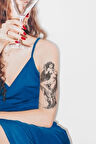 Geçici Deniz Kızı Dövme Tattoo