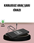Manyetik Kablosuz Araç Şarj Cihazı – Hızlı Şarj, Kaymaz Taban, Güvenli Kullanım