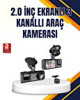 Araç İçi Kamera Seti | 170° Geniş Açı, Hareket Algılama ve Park Koruma