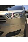 Ford Courier 2014> Far Kaşı Krom 2 Parça Uyumlu