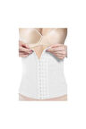Beyaz Renk Agraflı Ayarlı Bel Korse