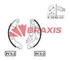 Braxıs Ac0027 Arka Fren Balatası Pabuc Kangoo 1.5Dcı 1.9Dcı (Buyuk)