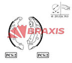 Braxıs Ac0062 Arka Fren Balatası (Pabuclu) Renault Clıo II 98>03 Clıo IV 12> Symbol II 08> Symbol III 14> Dacıa Logan 04> Dacıa Sandero II 08> Duster 10> Nısssan Mıcra IV 10>15 Note 13>