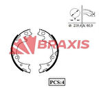 Braxıs Ac0082 Arka Fren Balatası Pabuc Starekamyonet Lıbero 2004>