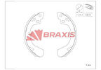 Braxıs Ac0167 Arka Fren Balatası Pabuc Applause 90-97 Charade 93-00 Baleno 96-01