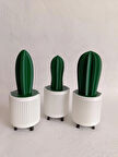 Yapay Kaktüs 3'lü Set YK4 - Yapay Çiçek - Yapay Bitki