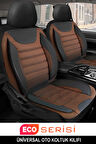 Volkswagen Caravelle UYUMLU TAM SET SİYAH Oto Koltuk Kılıfı 5 Koltuk Ön Arka Tam Set Terletmez
