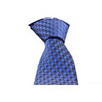 Brianze Mavi Kareli Mendilli Kravat
