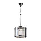 Avize Çarşısı Luce Krom Renkli, Taşlı, Tekli Sarkıt Avize, BS.7428-51-25