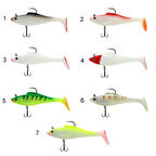 Captain 3567 Cracker Soft 10 CM 3' lü Paket Sahte Silikon Yem 05