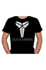 Kobe Bryant Black Mamba Nba Basketball Tişört Unisex T-shirt