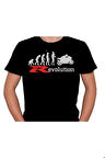 Suziki Evolution Yarış Motor Motorcycle Tişört Unisex T-shirt