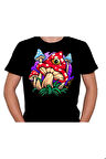 Mushroom Mantar Mantar Ev Tişört Unisex T-shirt