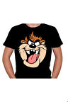 Taz Tazmania Tazmanya Canavarı Çizgi Film Tişört Unisex T-shirt