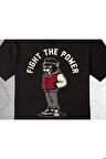 Fight The Power Güçle Savaş Korma Animal Tişört Çocuk T-shirt