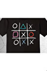Xox Playstation Ps4 Ps5 Üçgen Kare Yuvarlak Çarpı Tişört Çocuk T-shirt